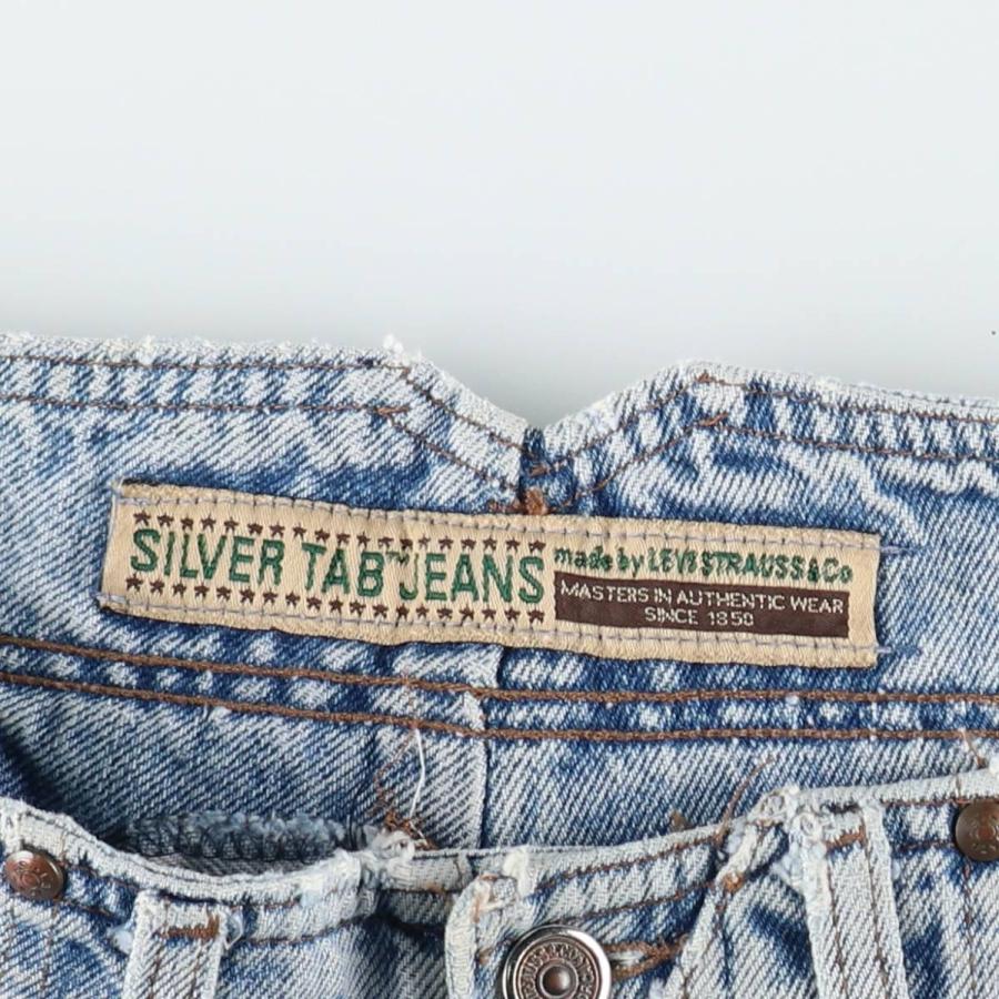 古着 90年代 リーバイス Levi's SILVER TAB シルバータブ テーパードデニムパンツ USA製 メンズw32相当 ヴィンテージ /eaa631995_5
