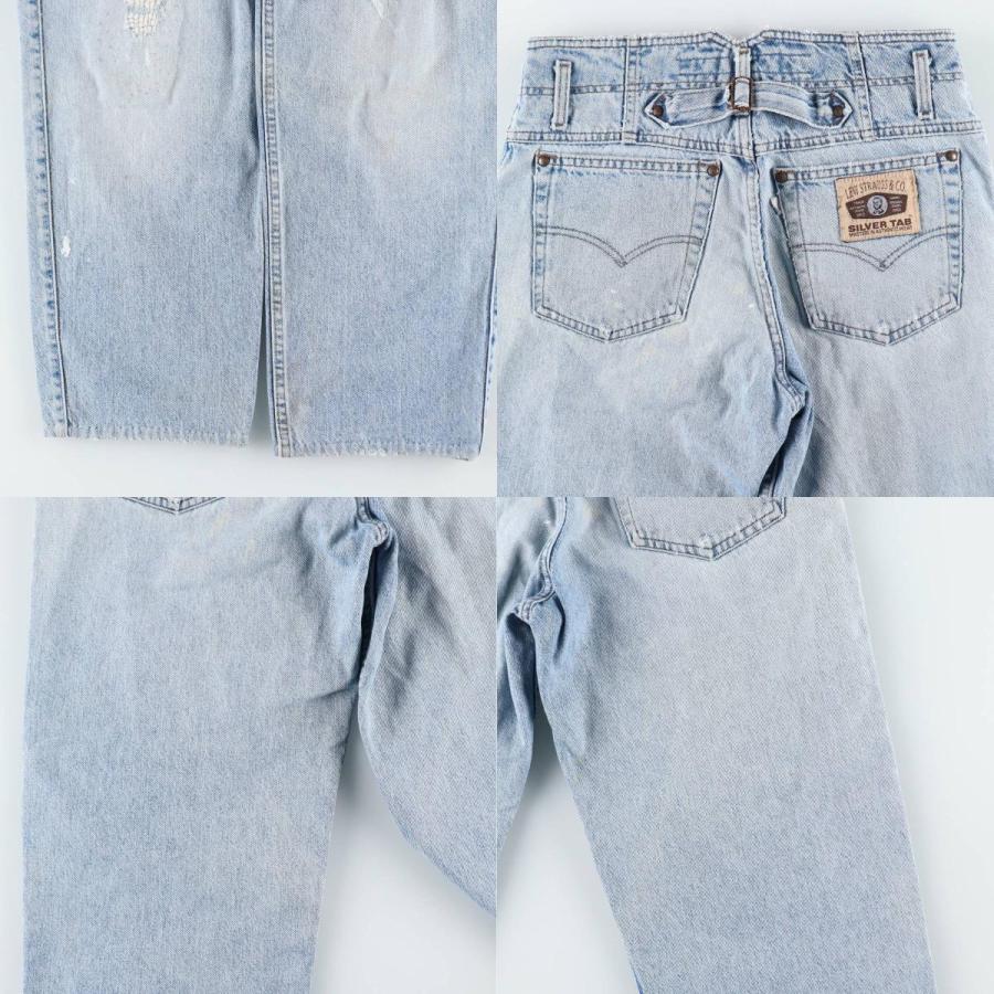 古着 90年代 リーバイス Levi's SILVER TAB シルバータブ テーパードデニムパンツ USA製 メンズw32相当 ヴィンテージ /eaa631995_8