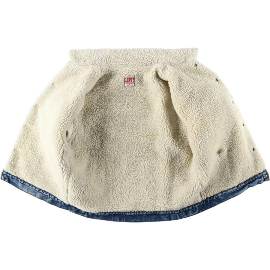 古着 80~90年代 リーバイス Levi's 71608-0216 中綿入り デニムボアジャケット USA製 メンズXL相当 ヴィンテージ/eaa632454 Levi's（リーバイス） 古着 80~90年代 Levi's 71608-0216 中綿入り