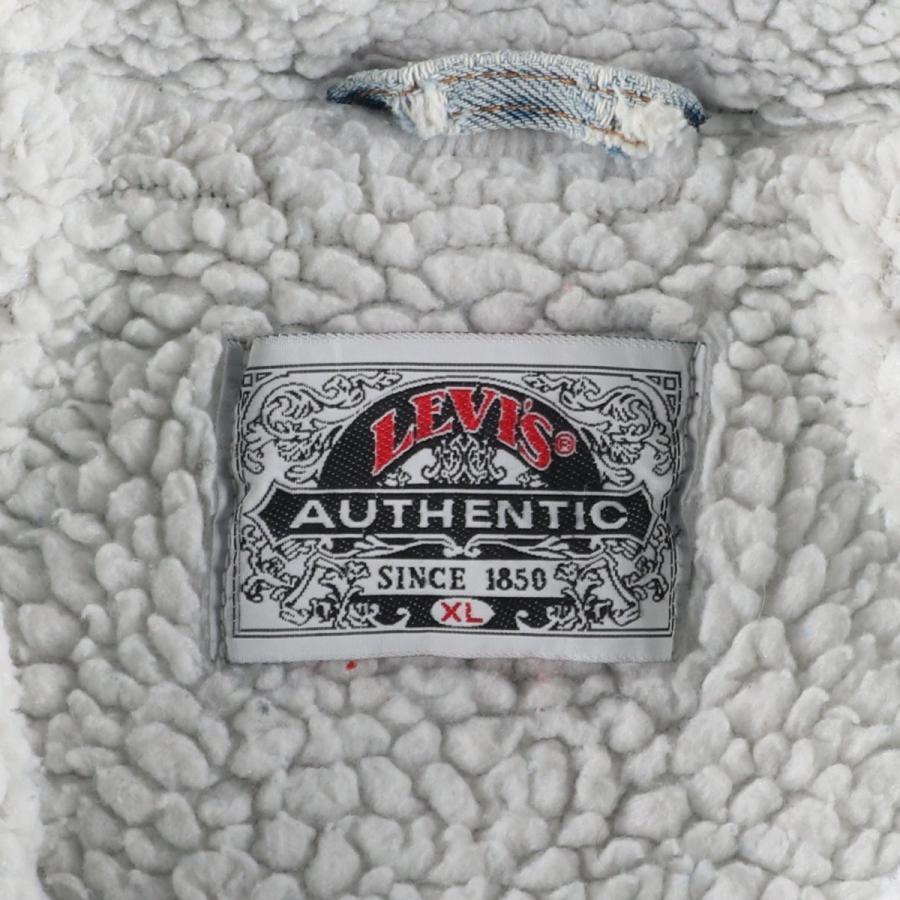 Levi's（リーバイス） 古着 デニムボアジャケット メンズXL相当
