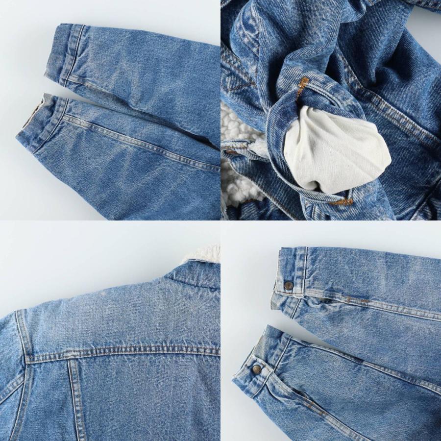 Levi's（リーバイス） 古着 90年代 中綿入り デニムボアジャケット USA