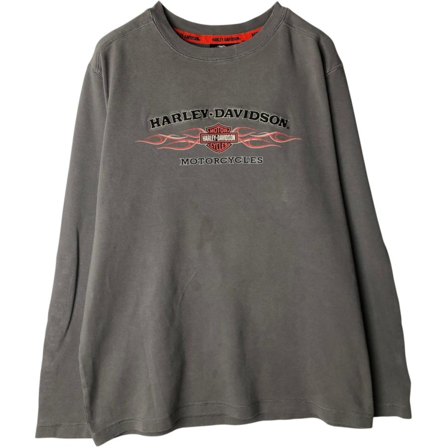 古着 ハーレーダビッドソン Harley-Davidson ロングTシャツ ロンT