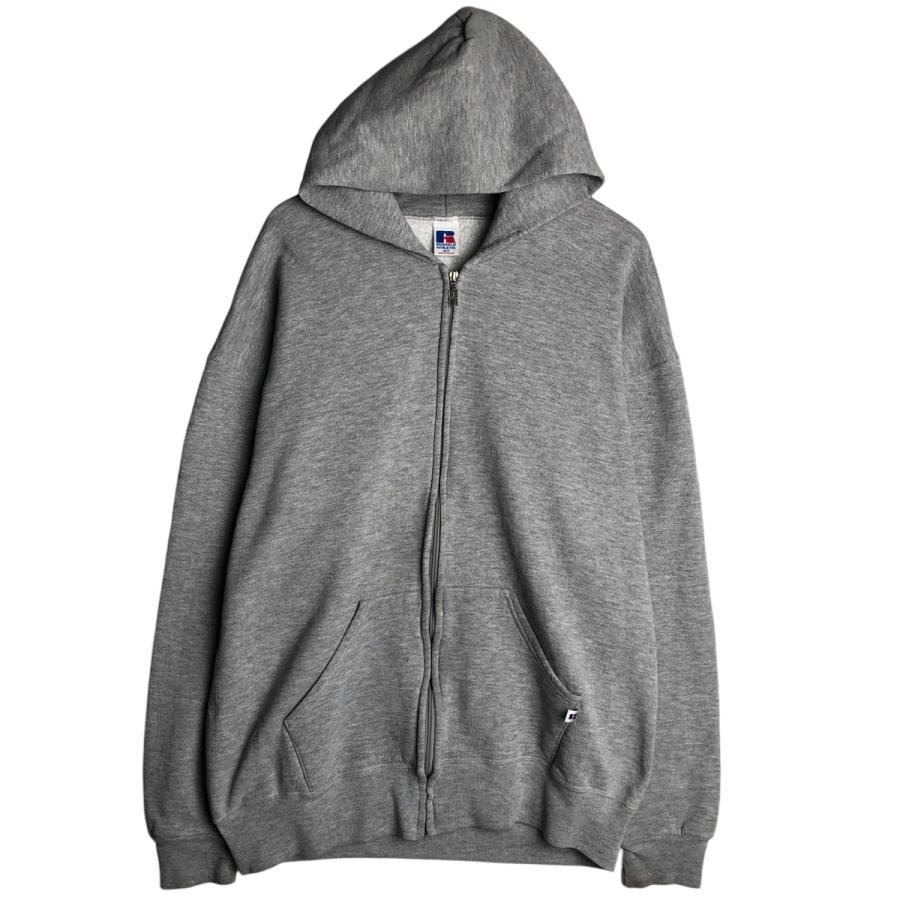 古着 90年代 ラッセル Russell ATHLETIC スウェットフルジップパーカー