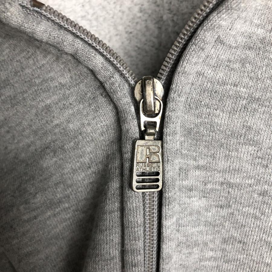 古着 90年代 ラッセル Russell ATHLETIC スウェットフルジップパーカー