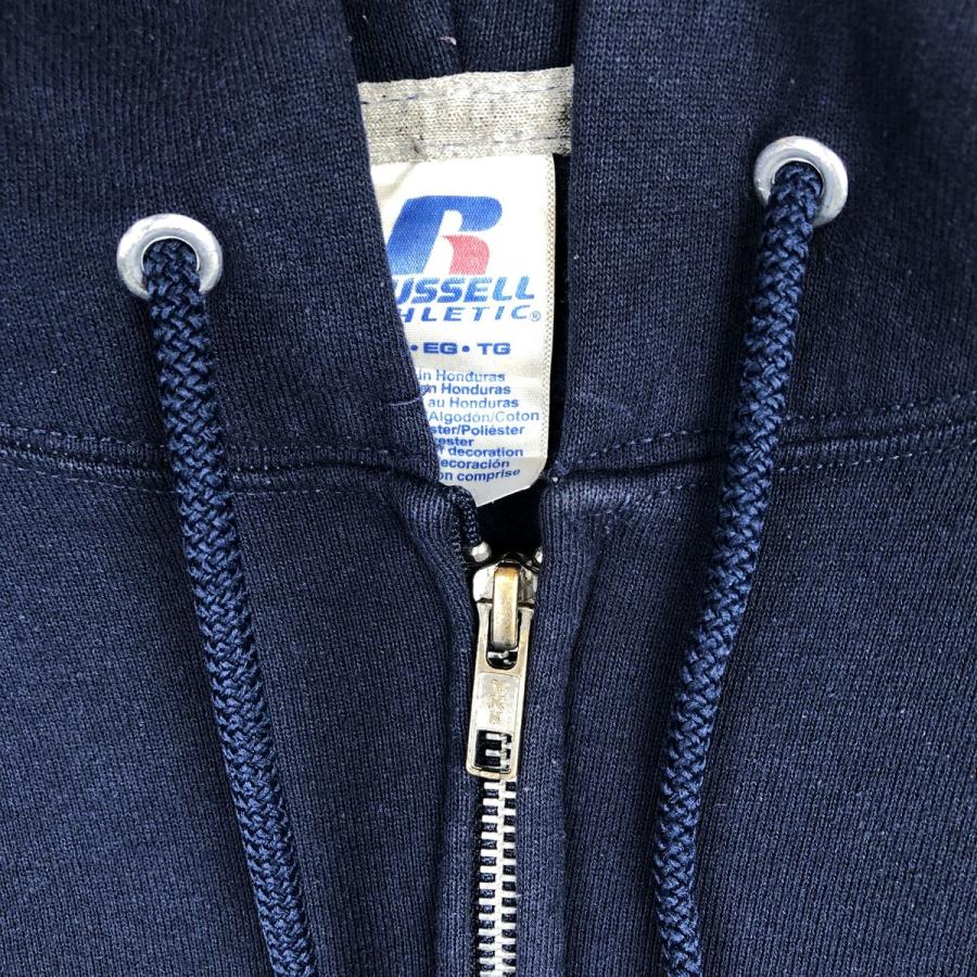古着 ラッセル Russell ATHLETIC スウェットフルジップパーカー メンズXL相当/eaa632925 古着 ラッセル Russell ATHLETIC スウェットフルジップパーカー メンズ