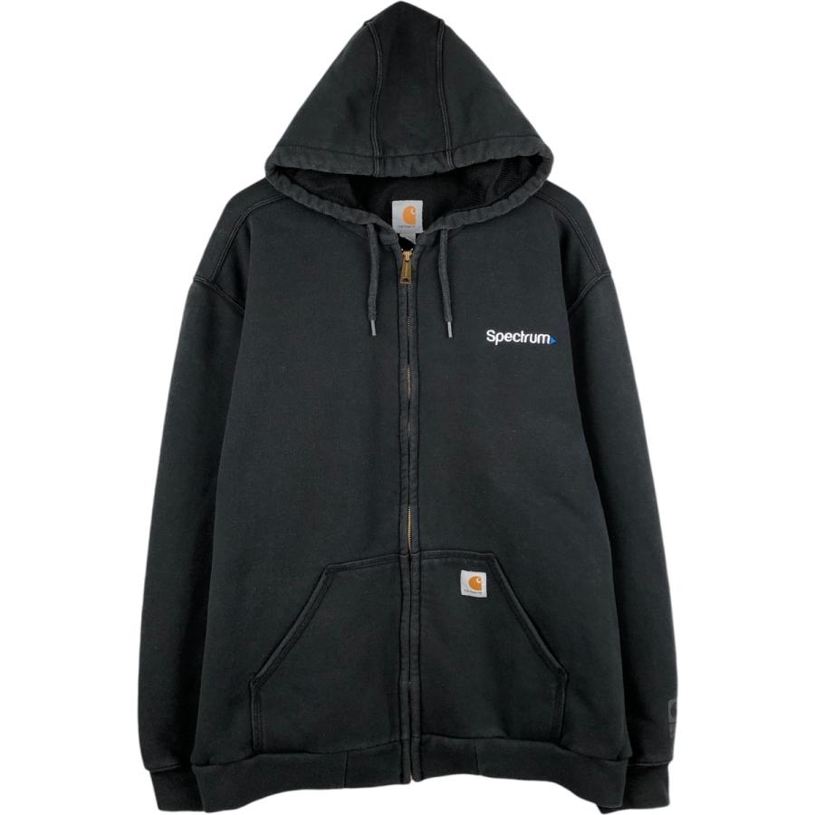 カーハート レインディフェンダー ジップパーカー チャコール【Ｍ〜Ｌ相当】 Carhartt（カーハート） パーカー CARHARTT RAIN DEFENDER LOOSE FIT