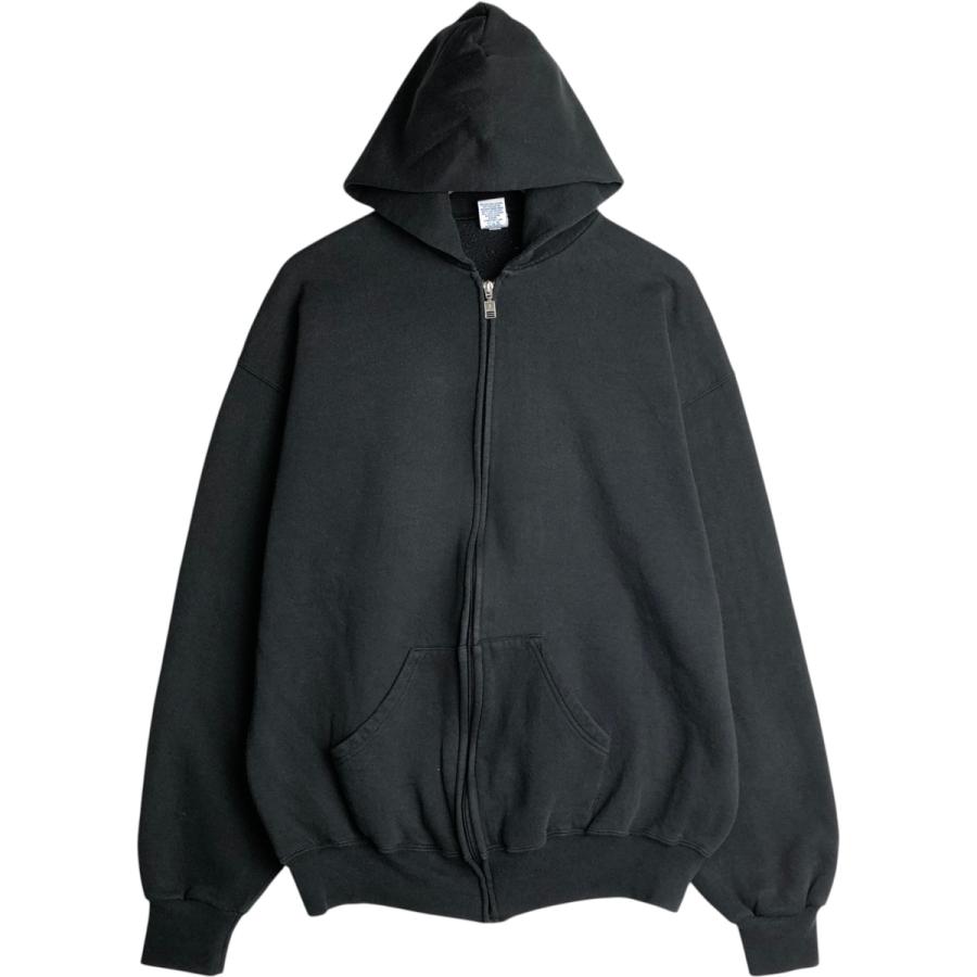 9T7733 Russell Athletic フルジップパーカー　古着 RUSSELL ATHLETIC】ヴィンテージ プルオーバー スウェットパーカー