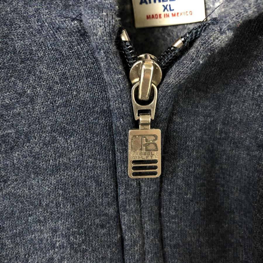古着 90年代 ラッセル Russell ATHLETIC スウェットフルジップパーカー