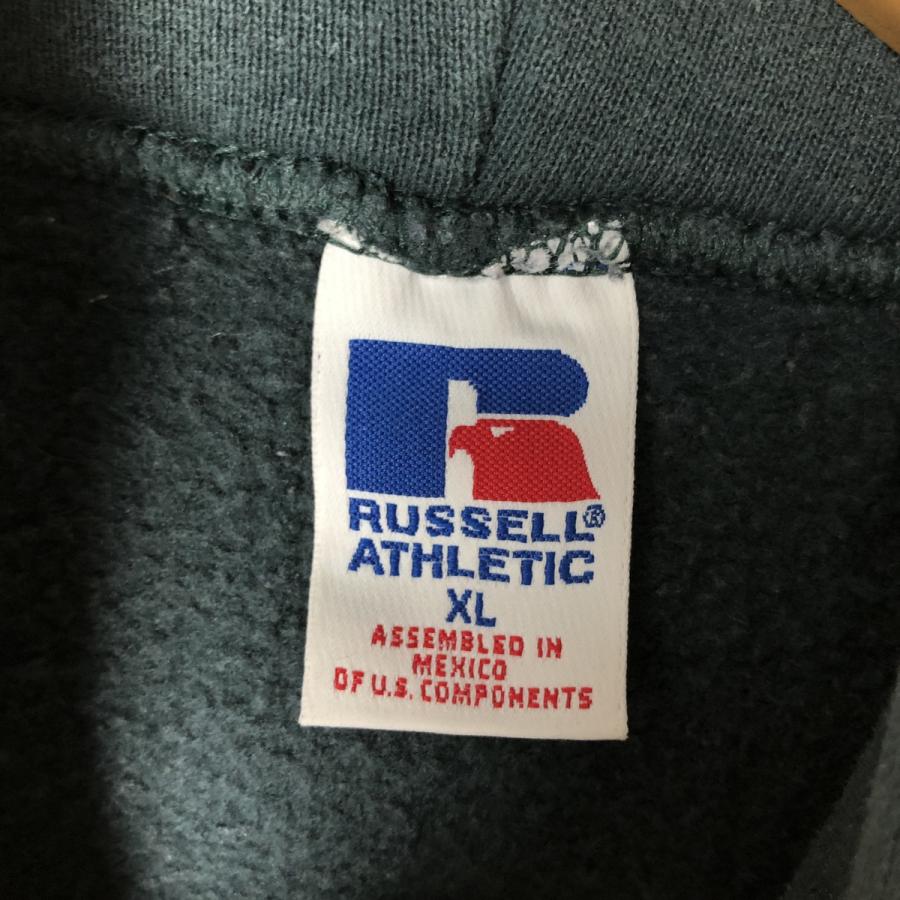 古着 90年代 ラッセル Russell ATHLETIC スウェットフルジップパーカー