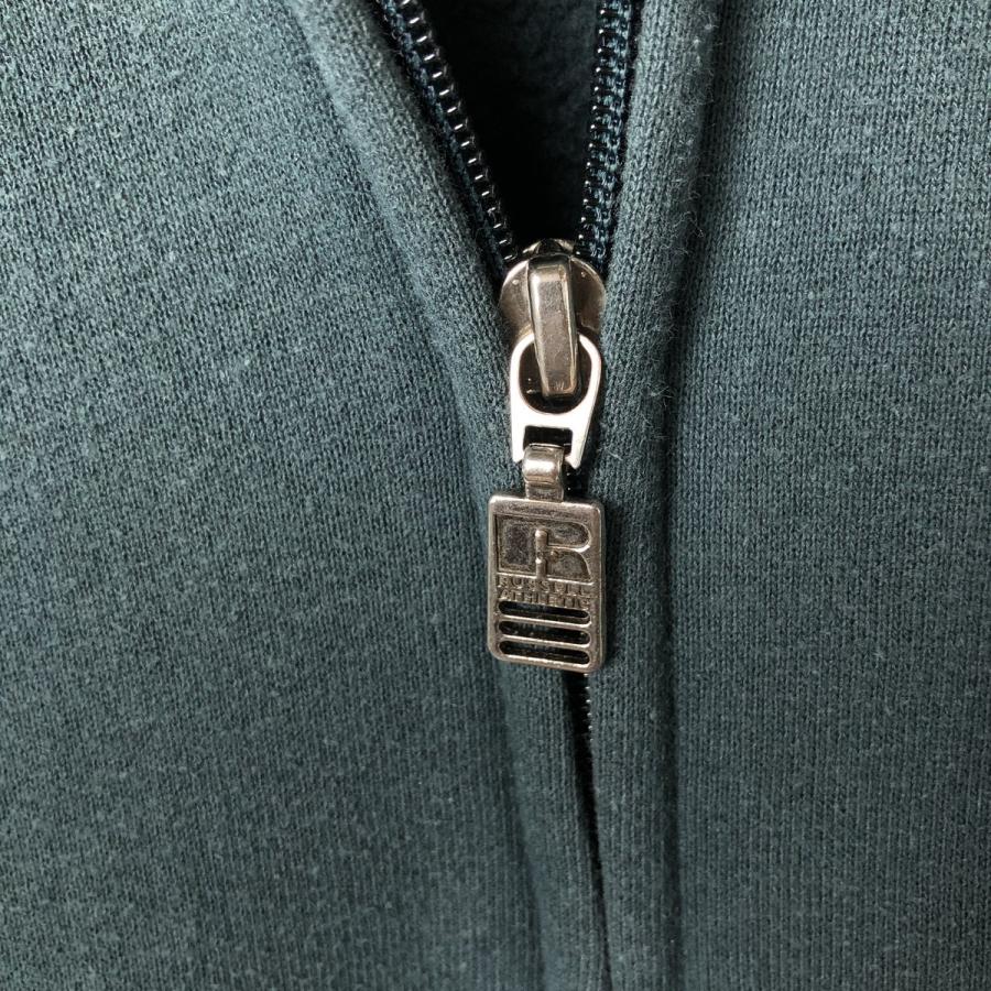古着 90年代 ラッセル Russell ATHLETIC スウェットフルジップパーカー