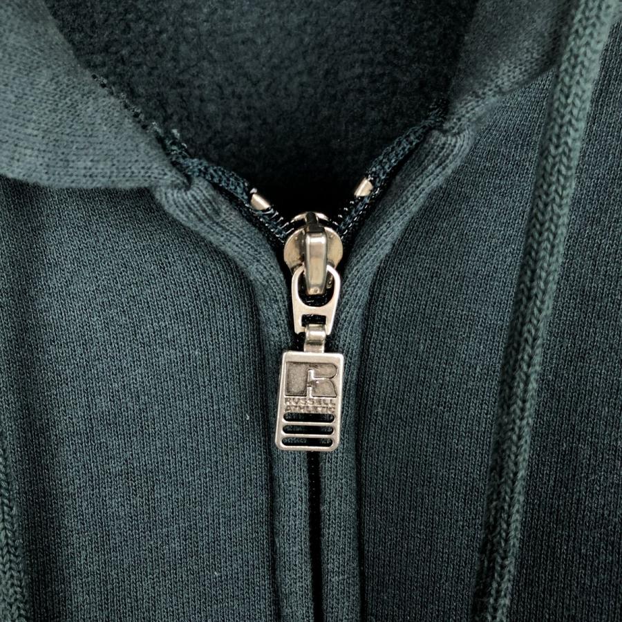 古着 90年代 ラッセル Russell ATHLETIC スウェットフルジップパーカー
