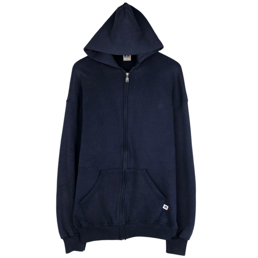 古着 90年代 ラッセル Russell ATHLETIC スウェットフルジップパーカー