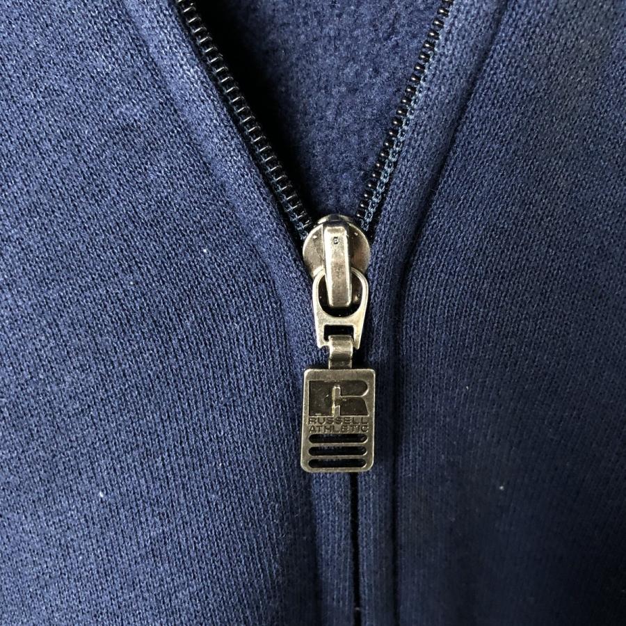 古着 90年代 ラッセル Russell ATHLETIC スウェットフルジップパーカー