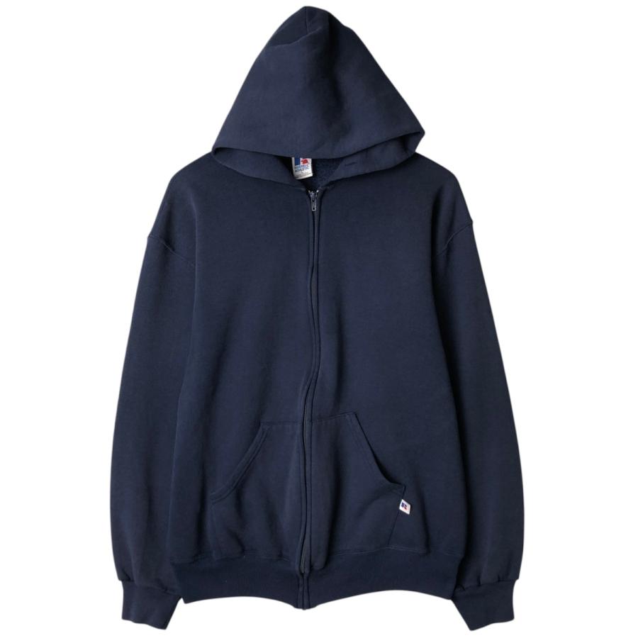 古着 90年代 ラッセル Russell ATHLETIC スウェットフルジップパーカー