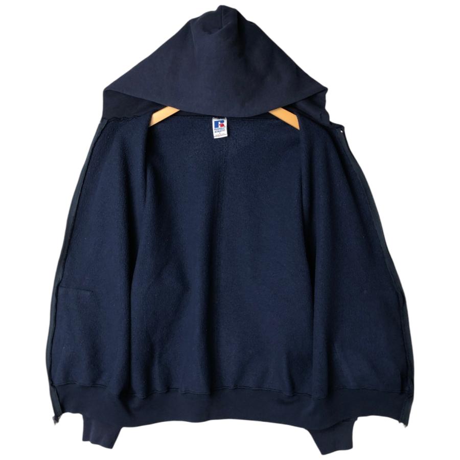 古着 90年代 ラッセル Russell ATHLETIC スウェットフルジップパーカー