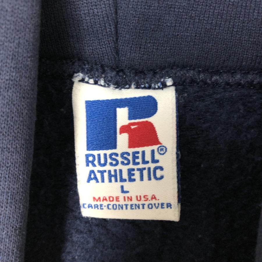 古着 90年代 ラッセル Russell ATHLETIC スウェットフルジップパーカー