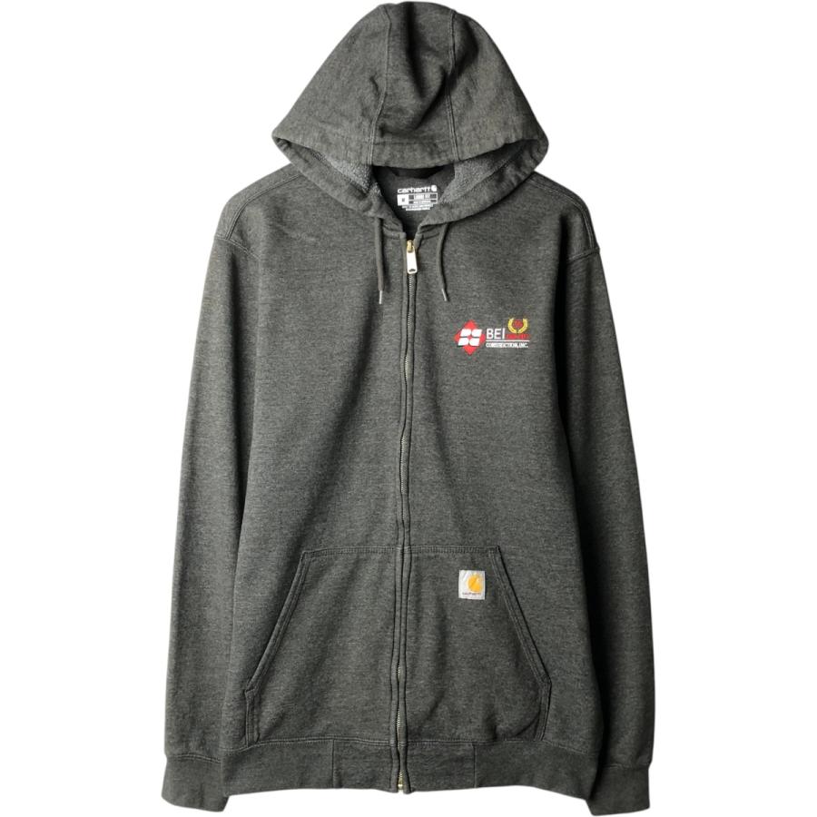 古着 カーハート Carhartt Loose Fit スウェットフルジップパーカー メンズM相当/eaa632986 Carhartt（カーハート） 古着 Carhartt Loose Fit スウェット