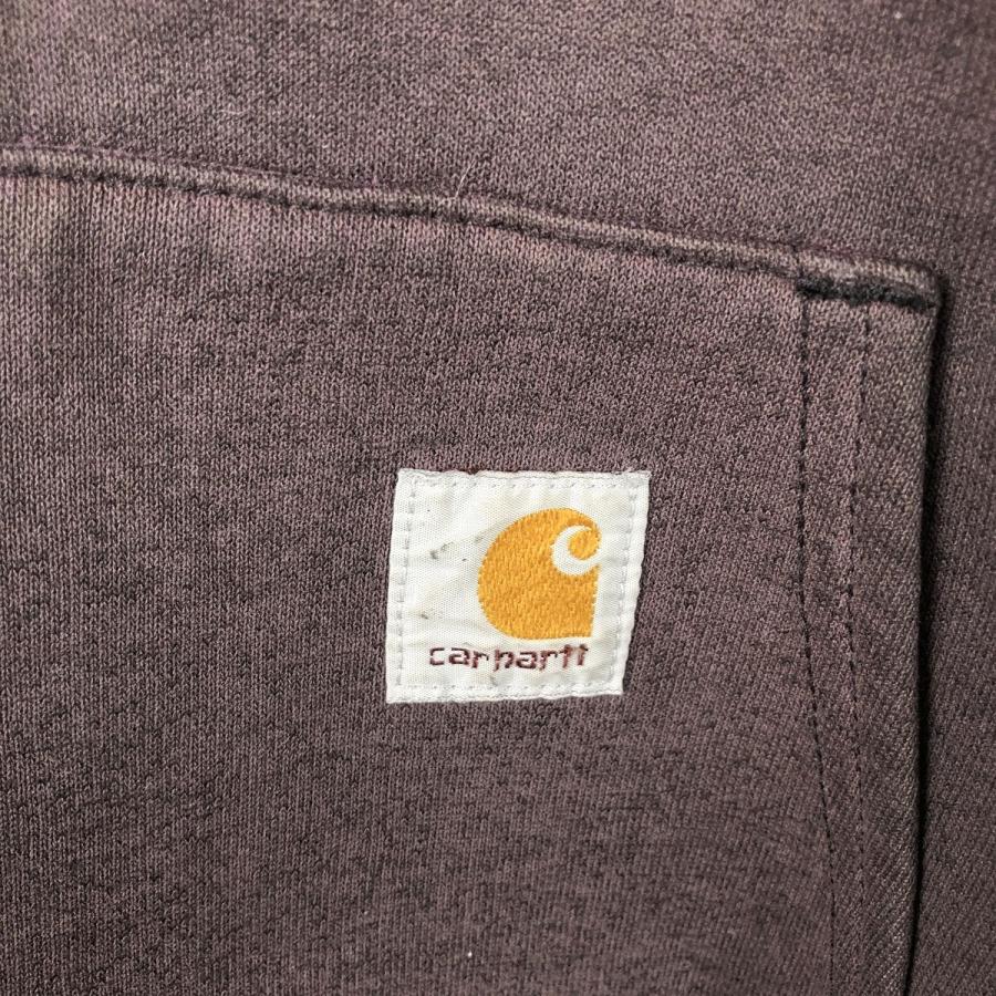 Carhartt（カーハート） 古着 スウェットフルジップパーカー メンズXL