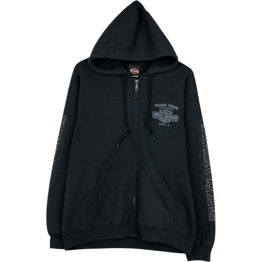 古着 ハーレーダビッドソン Harley-Davidson スウェットフルジップ