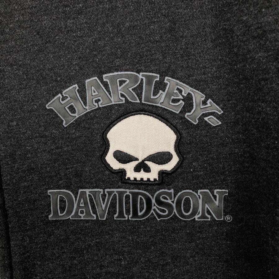 古着 ハーレーダビッドソン Harley-Davidson ドクロ柄 スカル柄
