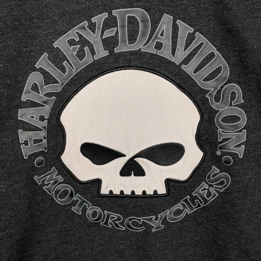 古着 ハーレーダビッドソン Harley-Davidson ドクロ柄 スカル柄