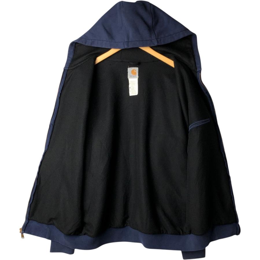 古着 カーハート Carhartt スウェットフルジップパーカー メンズXL相当/eaa633017 Carhartt（カーハート） 古着 スウェットフルジップパーカー メンズXL