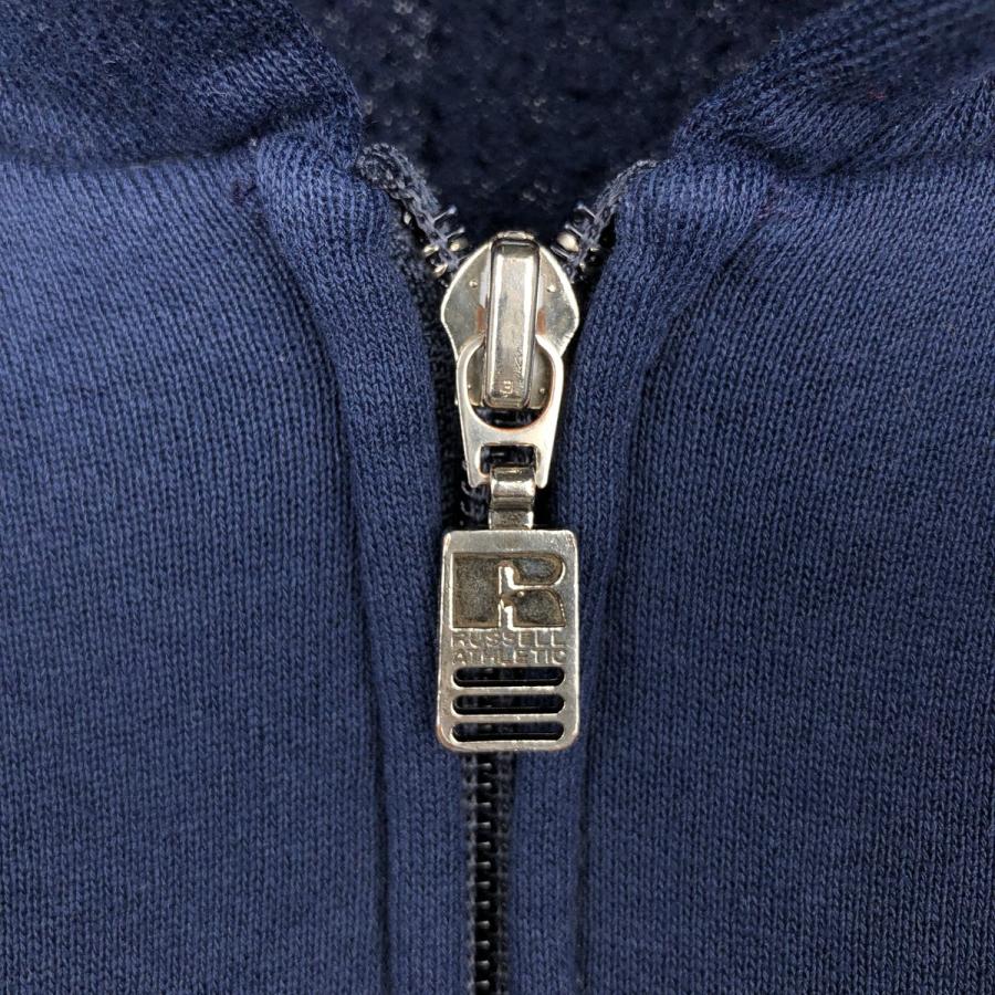 古着 90年代 ラッセル Russell ATHLETIC スウェットフルジップパーカー