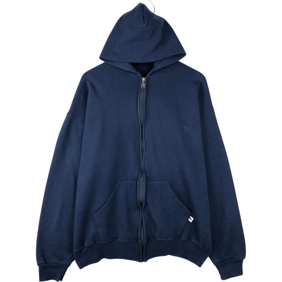 古着 90年代 ラッセル Russell ATHLETIC スウェットフルジップパーカー