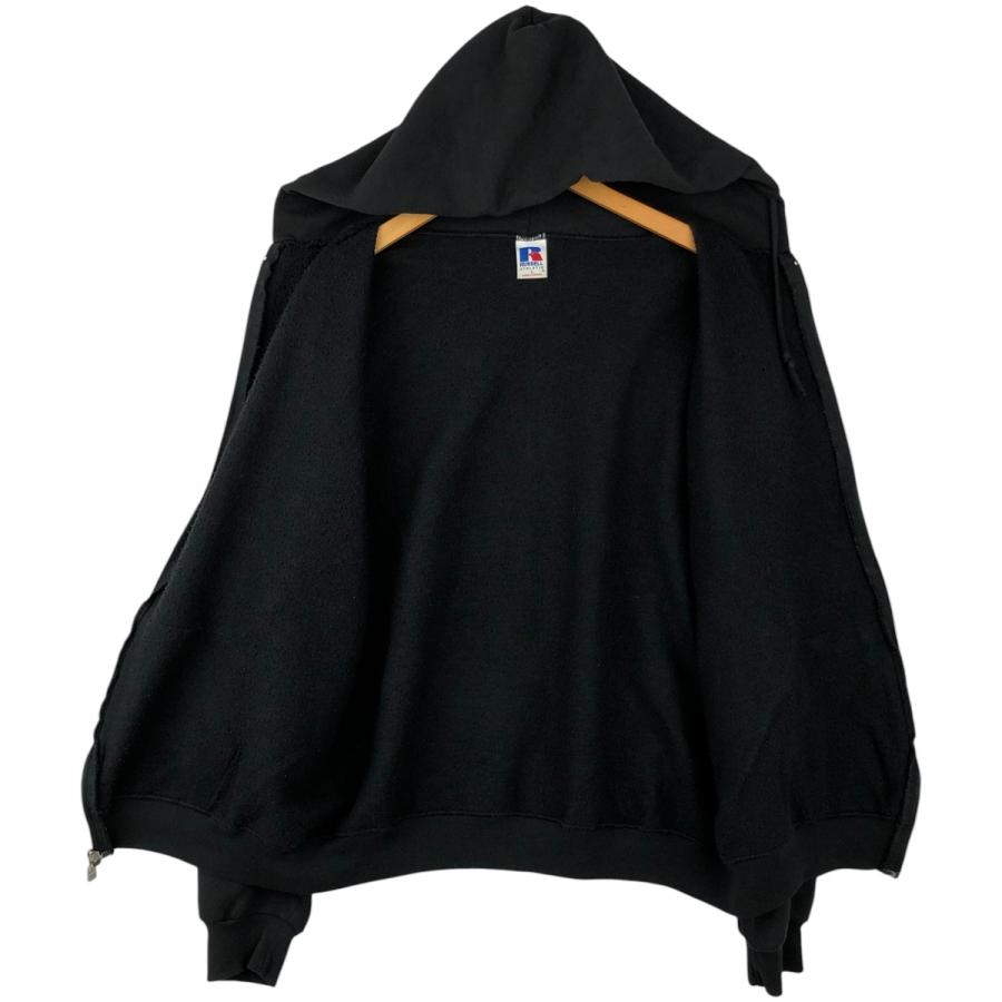9T7733 Russell Athletic フルジップパーカー　古着 古着 90年代 ラッセル Russell ATHLETIC スウェットフルジップパーカー