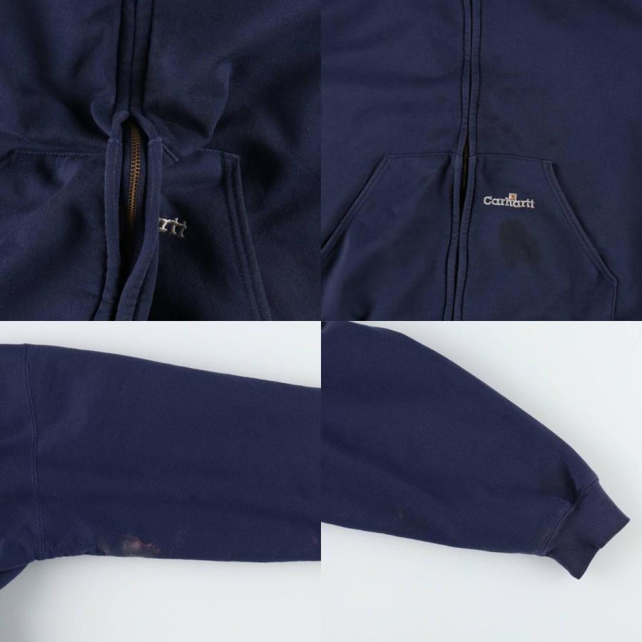 Carhartt（カーハート） 古着 スウェットフルジップパーカー メンズXXL