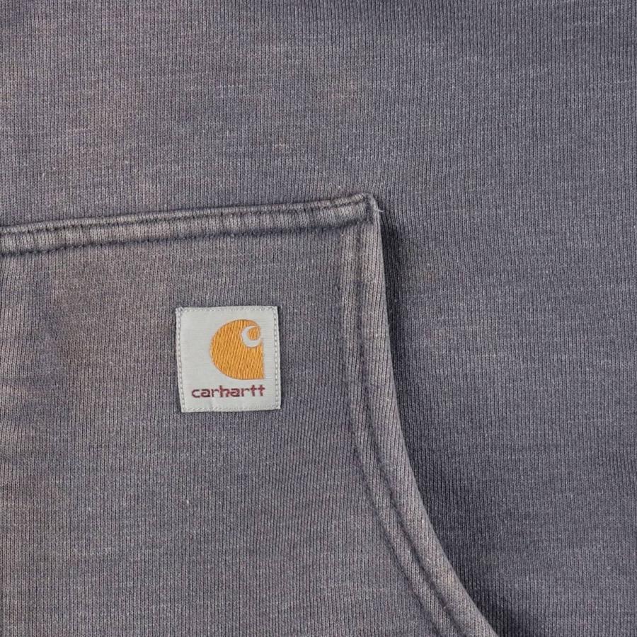 Carhartt（カーハート） 古着 スウェットフルジップパーカー メンズXL