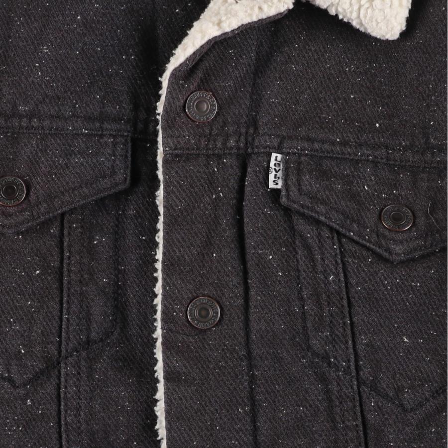 Levi's（リーバイス） 古着 中綿入り デニムボアジャケット メンズM