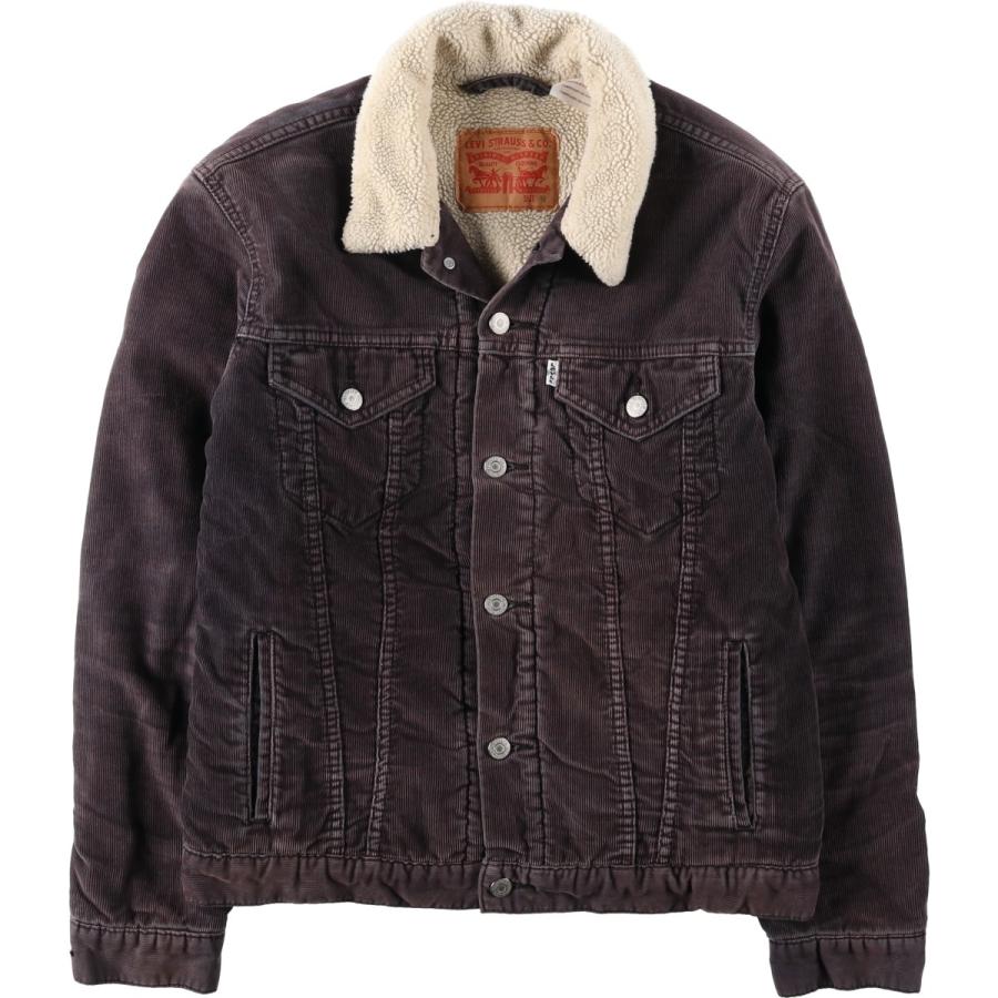 古着 リーバイス Levi's トラッカージャケット 中綿入り コーデュロイボアジャケット メンズM相当/eaa633231 Levi's（リーバイス） 古着 トラッカージャケット 中綿入り