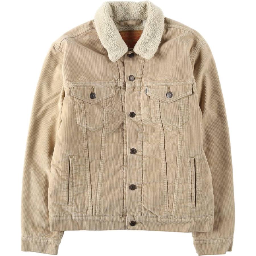 古着 リーバイス Levi's トラッカージャケット コーデュロイボアジャケット メンズM相当/eaa633232 Levi's（リーバイス） 古着 トラッカージャケット コーデュロイボア