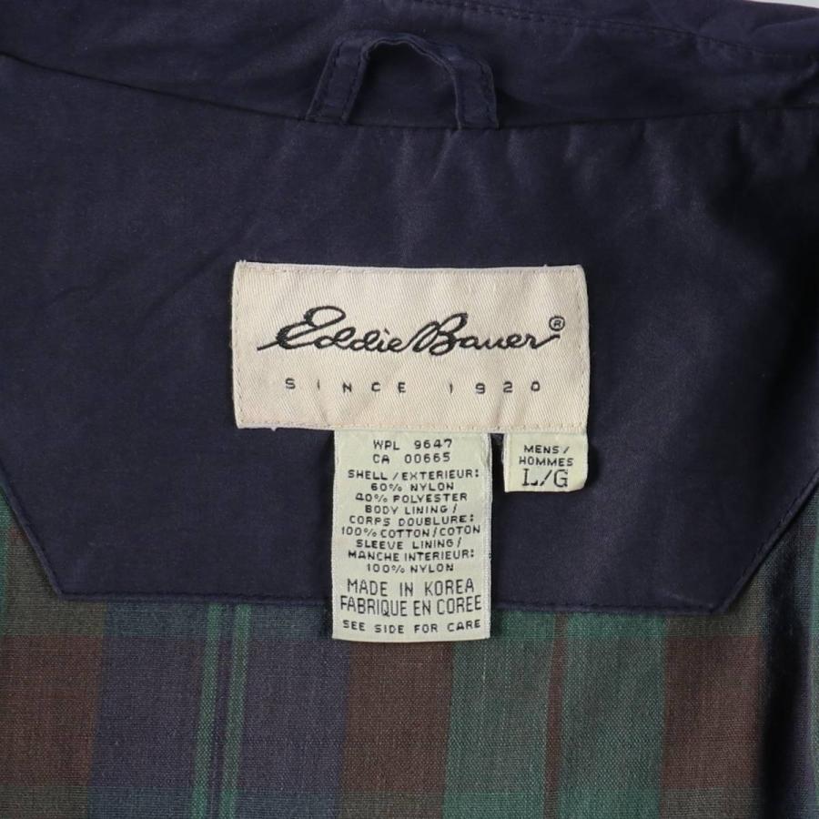 Eddie Bauer（エディーバウアー） 古着 90年代~ チェック柄ライナー