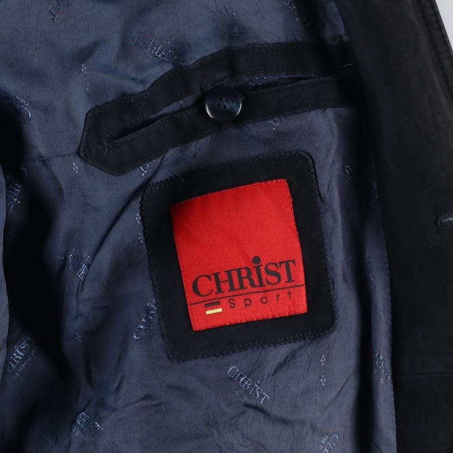 古着 CHRIST バルスタージャケット スエードレザーブルゾン メンズL相当/eaa633327 古着 CHRIST バルスタージャケット スエードレザーブルゾン メンズL