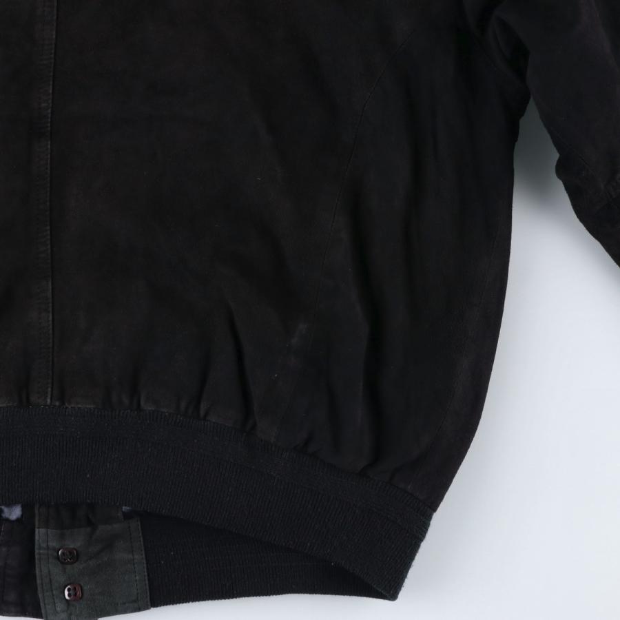 古着 Henry Morell バルスタージャケット スエードレザーブルゾン