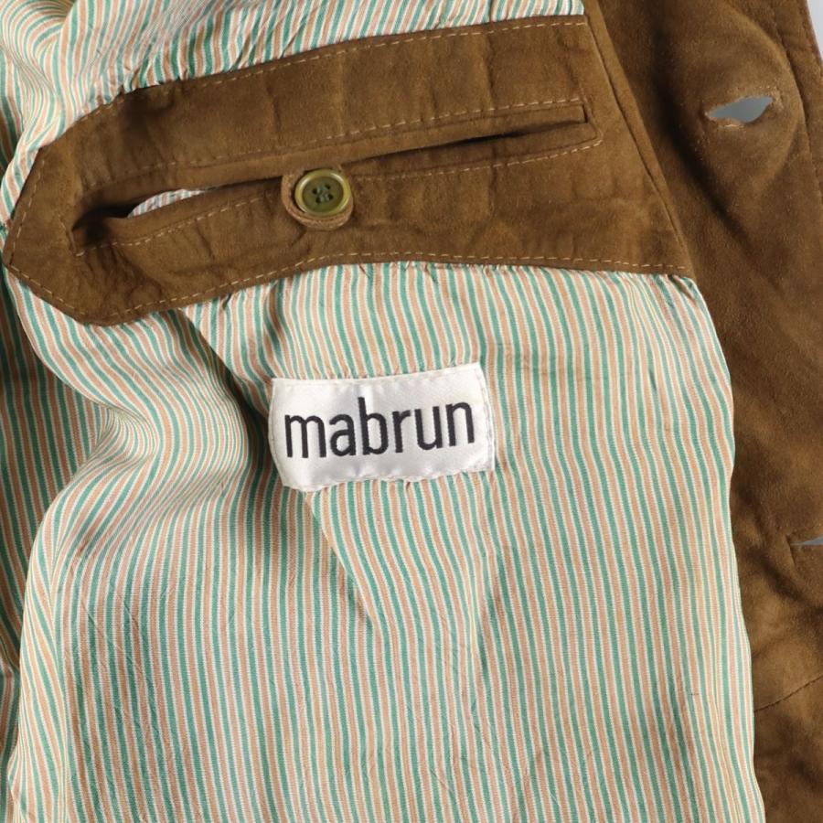 古着 Mabrun スエードレザーブルゾン メンズXL相当/eaa633350 古着 Mabrun スエードレザーブルゾン メンズXL相当 /eaa633350 : 古着