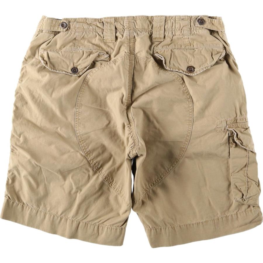RRL ベージュ カーゴショートパンツ　W35 ラルフローレン 古着 ラルフローレン Ralph Lauren POLO by カーゴショーツ ショート