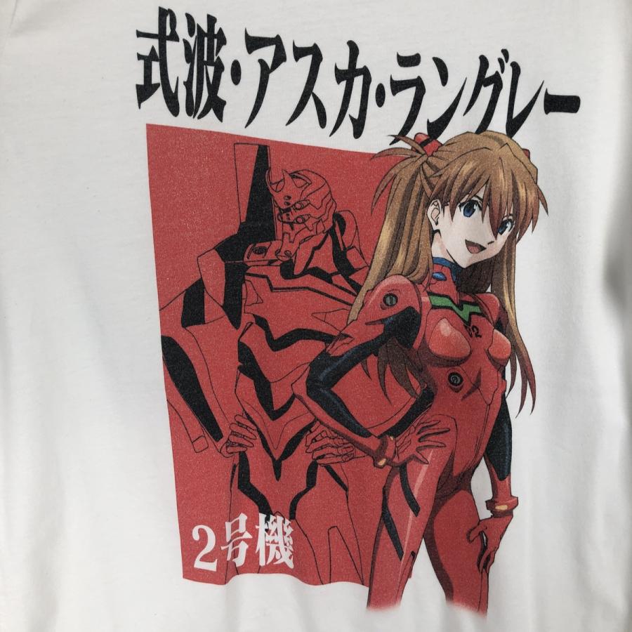 古着 EVANGELION エヴァンゲリオン アニメ キャラクタープリントT