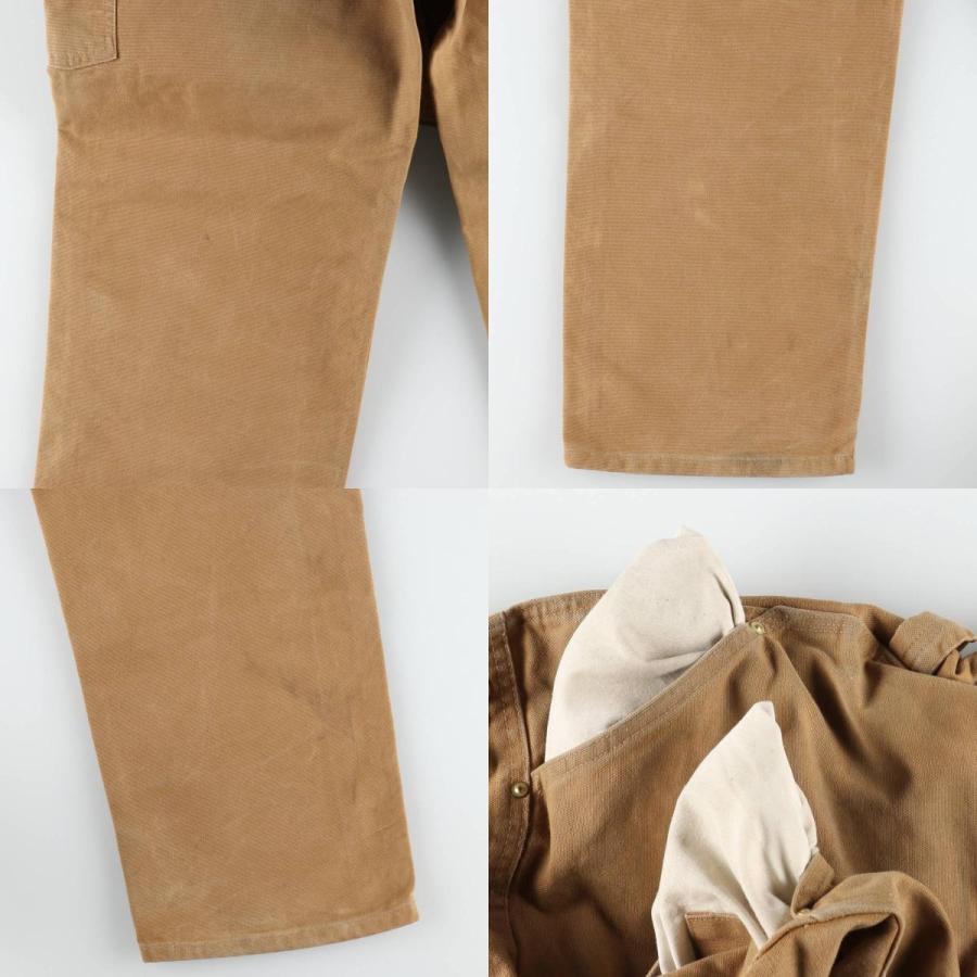 古着 ビッグサイズ カーハート Carhartt ダブルニー ダック オーバーオール メンズw41相当/eaa633587 Carhartt（カーハート） 古着 ビッグサイズ ダブルニー ダック