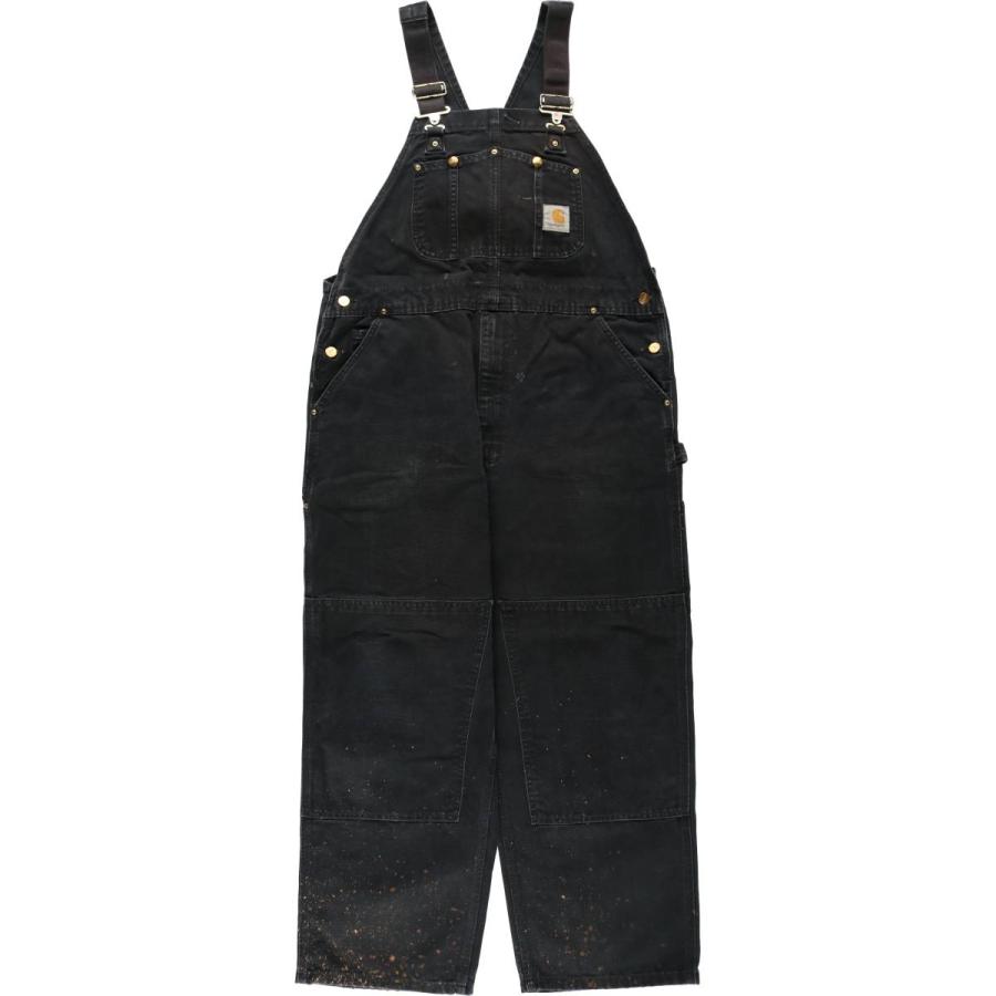 US古着 carhartt カーハート オーバーオール ダブルニー ビッグサイズ Carhartt（カーハート） 古着 ビッグサイズ ダブルニー ダック
