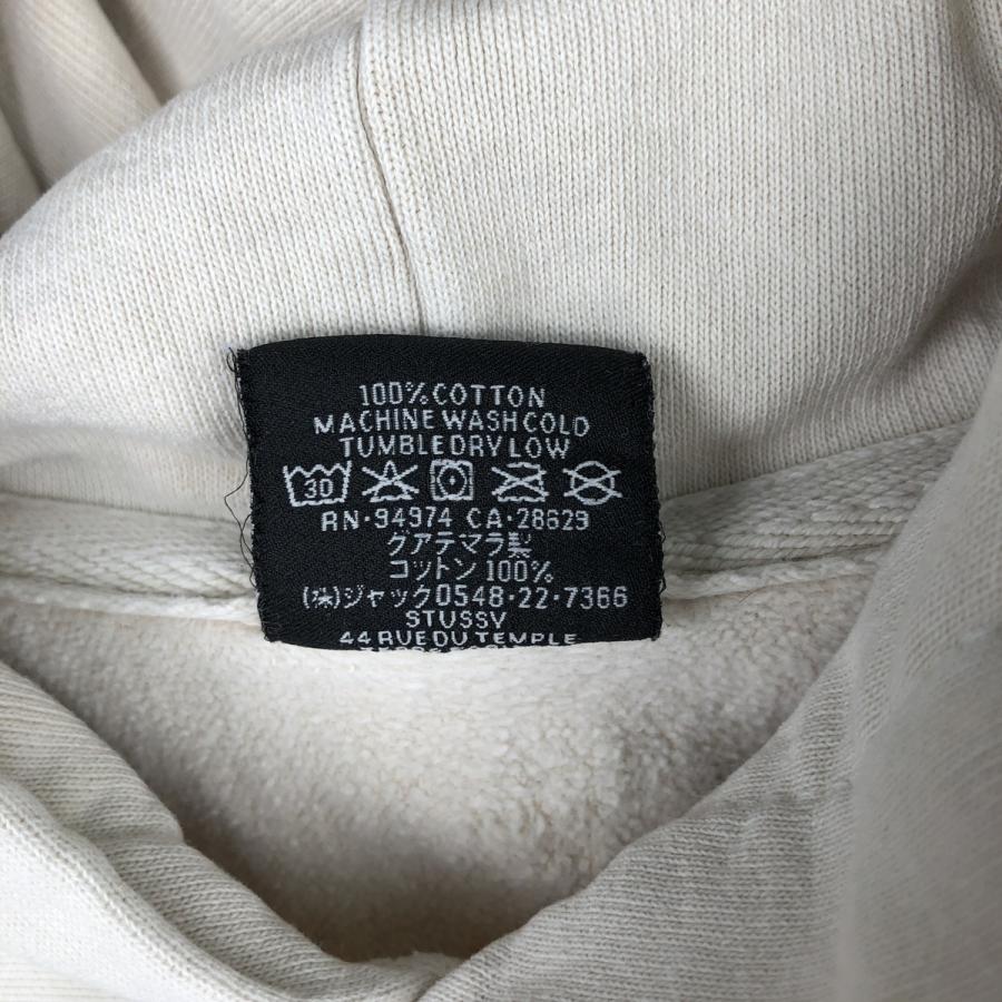 STUSSY（ステューシー） 古着 スウェットプルオーバーパーカー メンズM