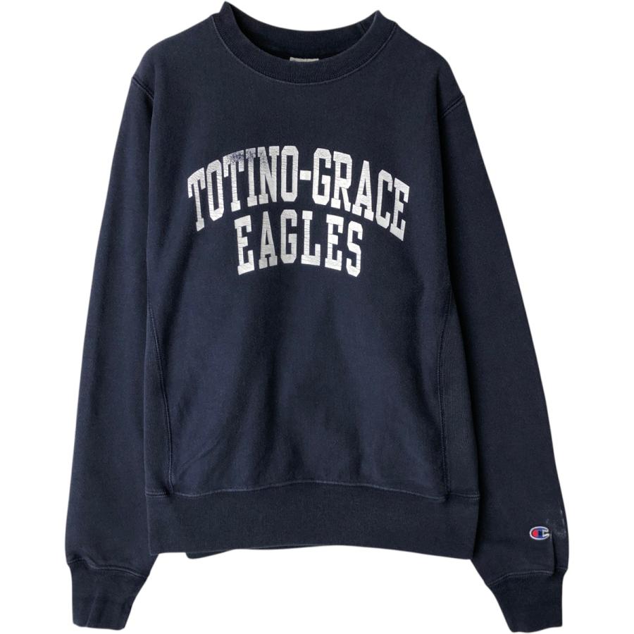 古着 チャンピオン Champion リバースウィーブ 復刻 単色タグ カレッジスウェットシャツ トレーナー メンズS相当/eaa633702 Champion（チャンピオン） 古着 リバースウィーブ 復刻 単色タグ