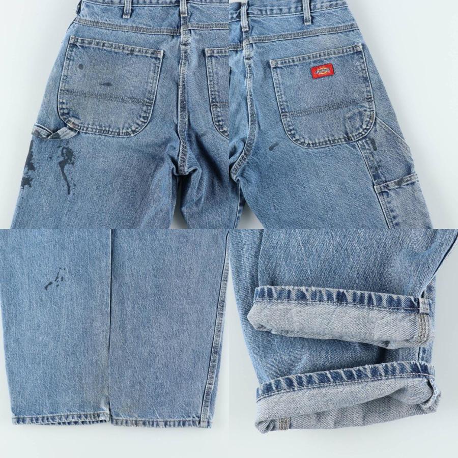 Dickies（ディッキーズ） 古着 デニムペインターパンツ メンズw32相当