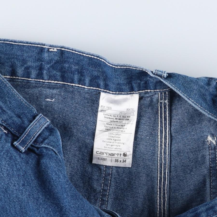 古着 カーハート Carhartt デニムペインターパンツ メンズw35相当/eaa633844 Carhartt（カーハート） 古着 デニムペインターパンツ メンズw35相当