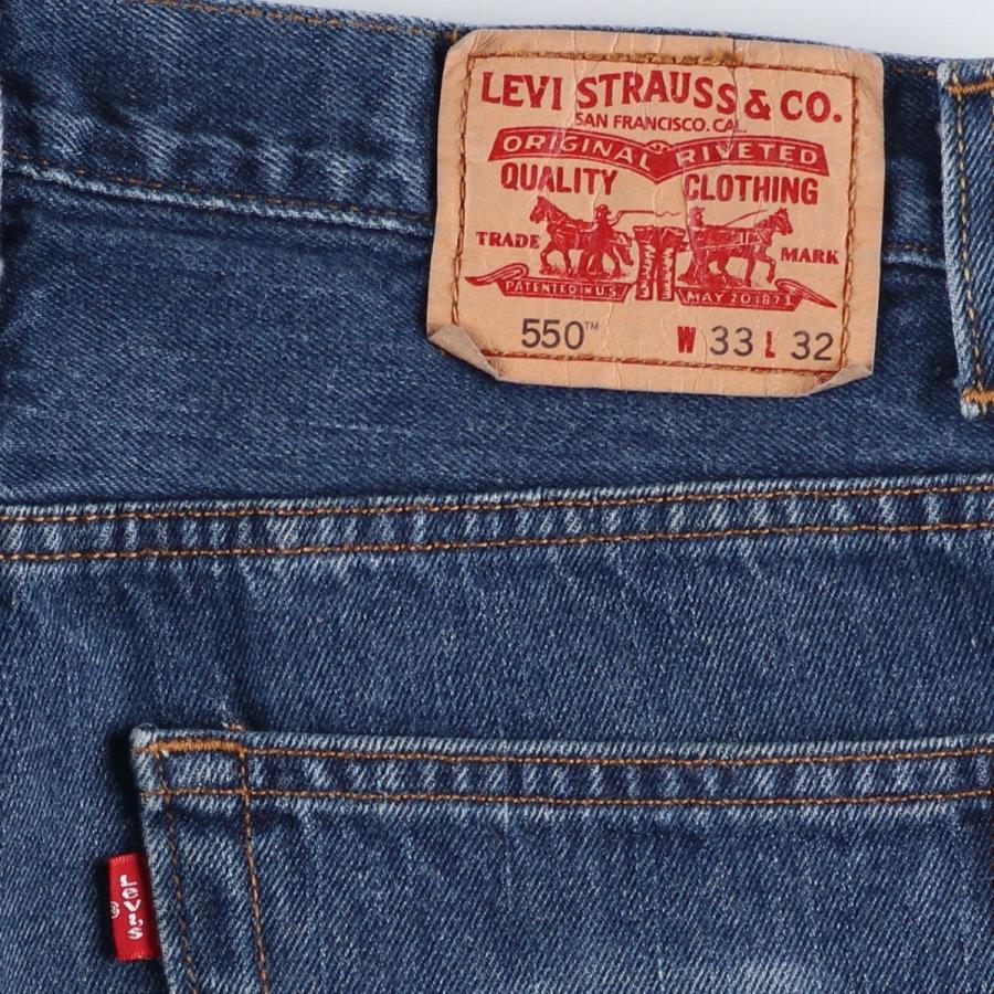 古着 リーバイス Levi's 550 RELAXED FIT テーパードデニムパンツ メンズw31相当/eaa633873 Levi's（リーバイス） 古着 Levi's 550 RELAXED FIT テーパードデニム