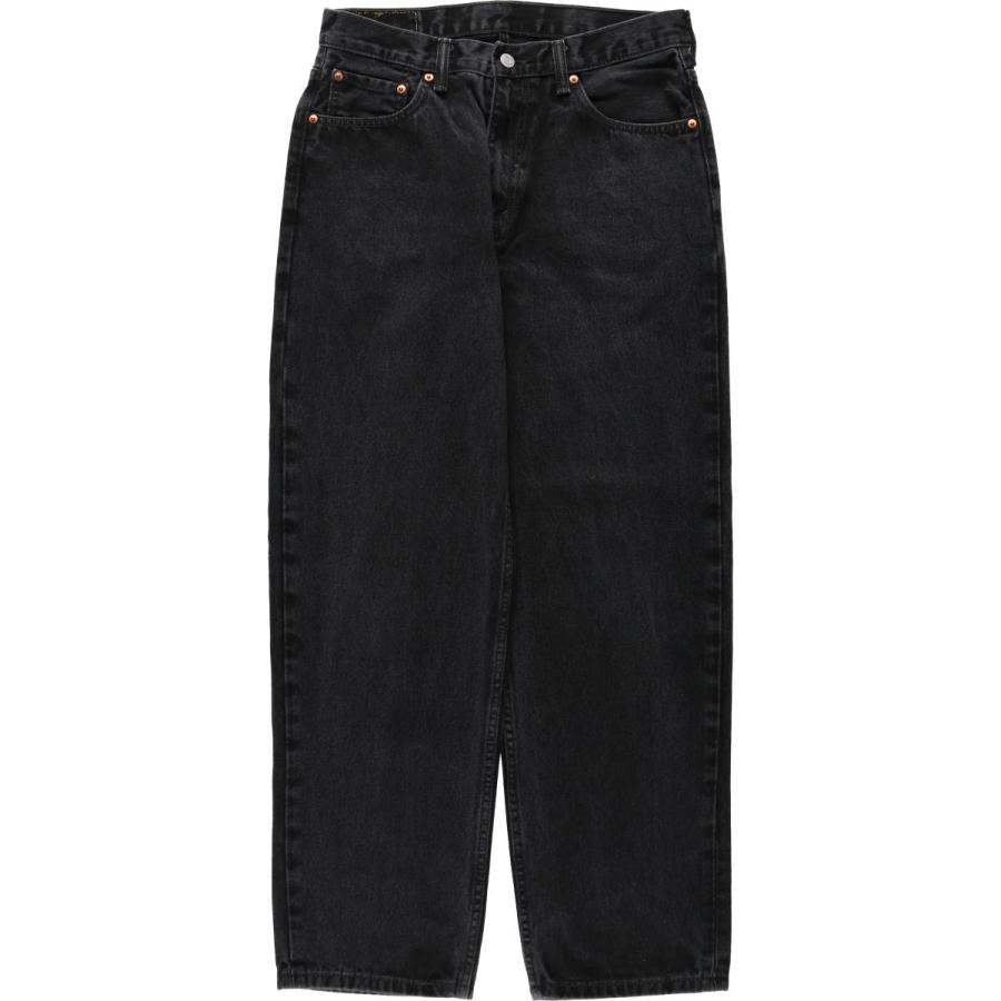 古着 リーバイス Levi's 550 ブラックデニム テーパードデニムパンツ メンズw33相当 ヴィンテージ/eaa633888 Levi's（リーバイス） 古着 Levi's 550 ブラックデニム テーパード
