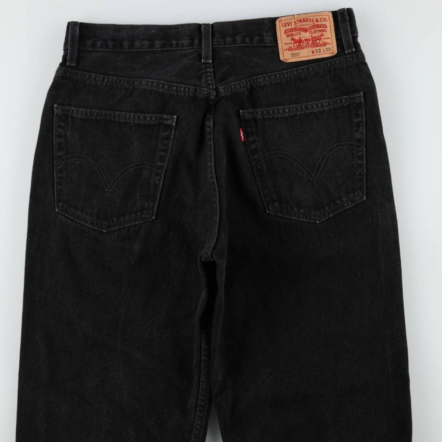 Levi's（リーバイス） 古着 00年代 Levi's 550 RELAXED FIT ブラック