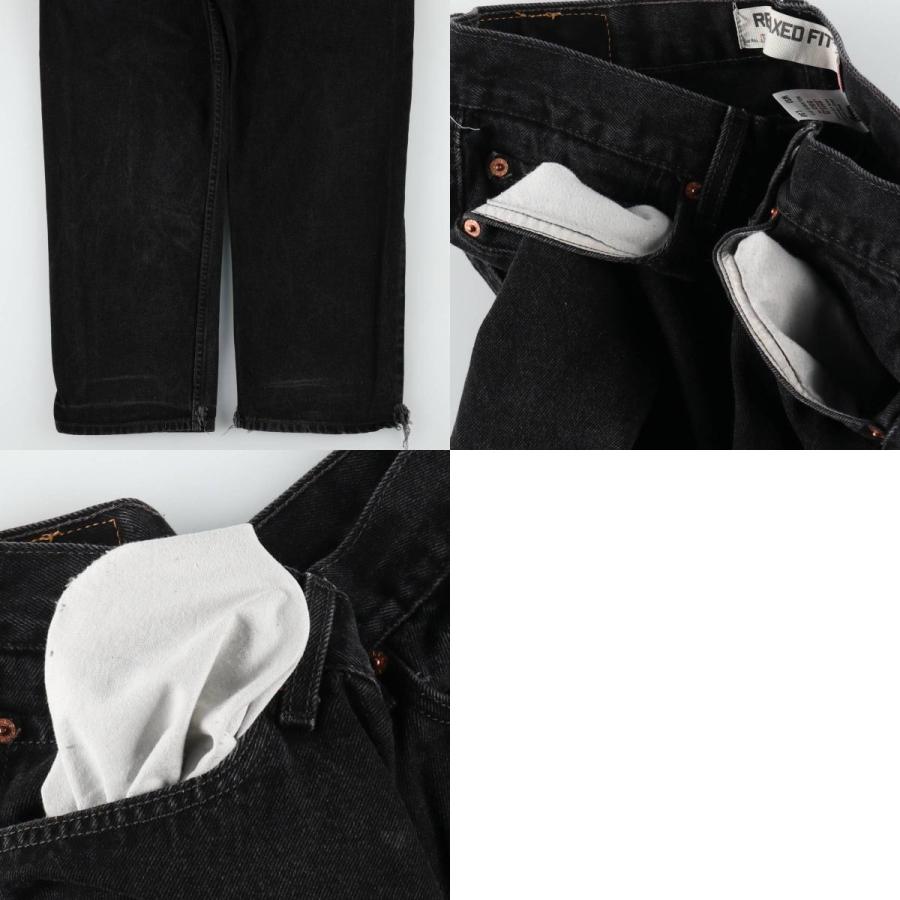 Levi's（リーバイス） 古着 00年代 Levi's 550 RELAXED FIT ブラック